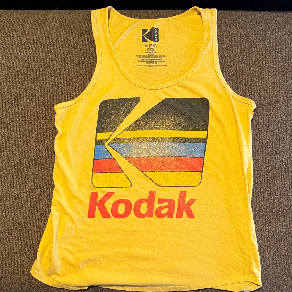 Kodak Vibrant Yellow Graphic Tank